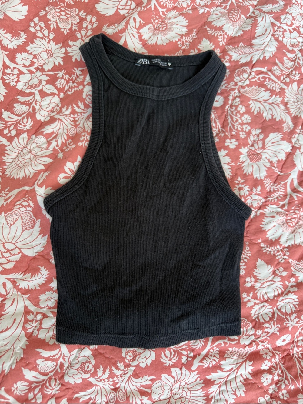 Black Tank Top Zara